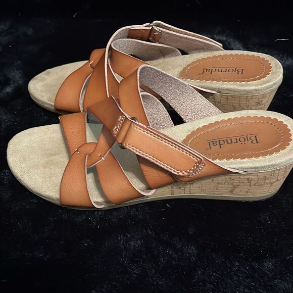 Brown Leather Sandals by Bjorndal - Picture 5 of 9